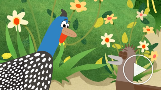 Teledysk animowany do piosenki Ptasie plotki